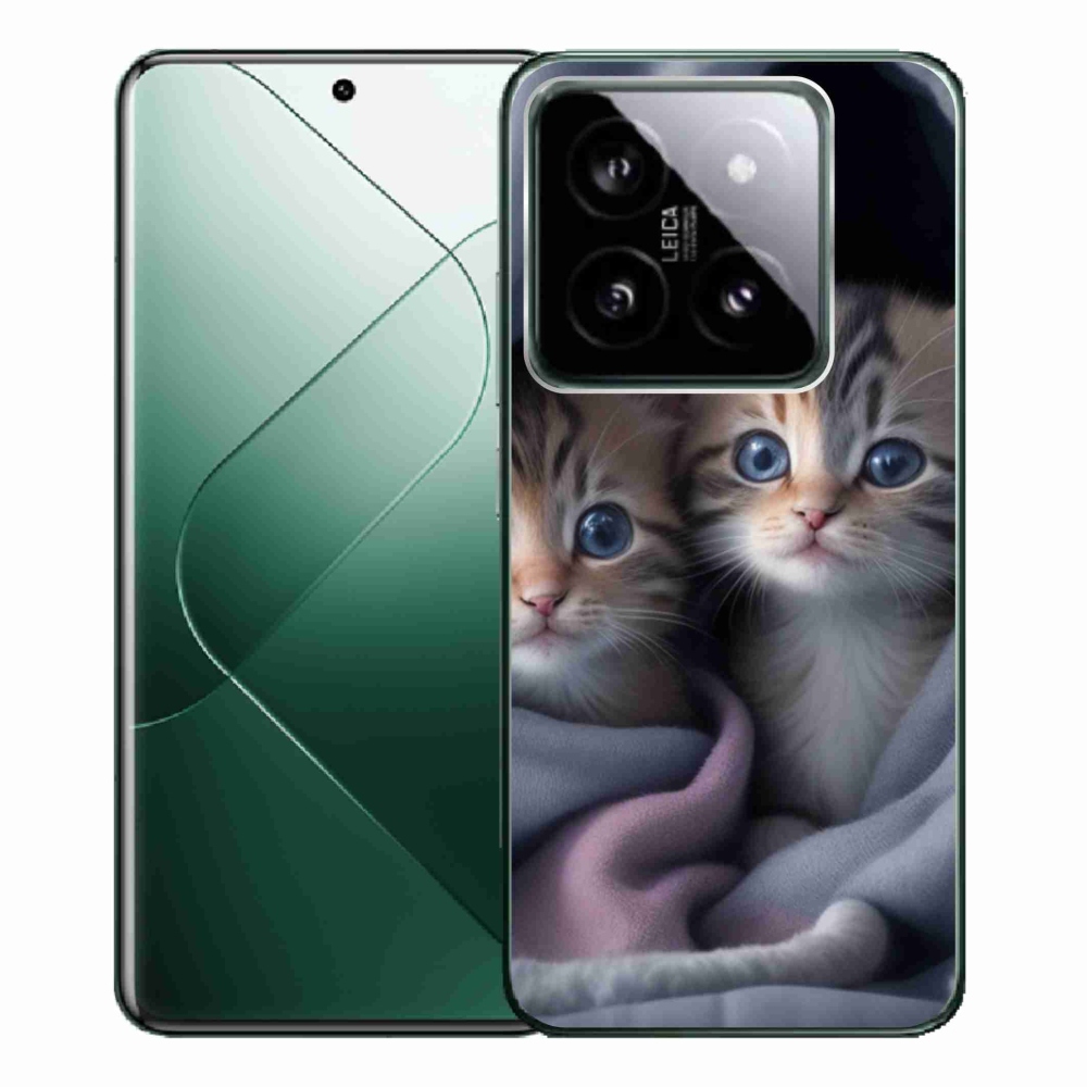 Gél borítás mmCase a Xiaomi 14 Pro - cat duo 2 számára