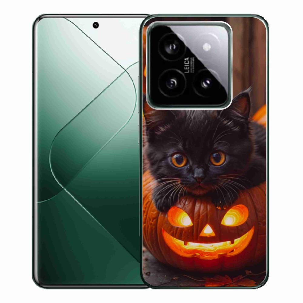 Gél borítás mmCase a Xiaomi 14 Pro számára - cica és tök