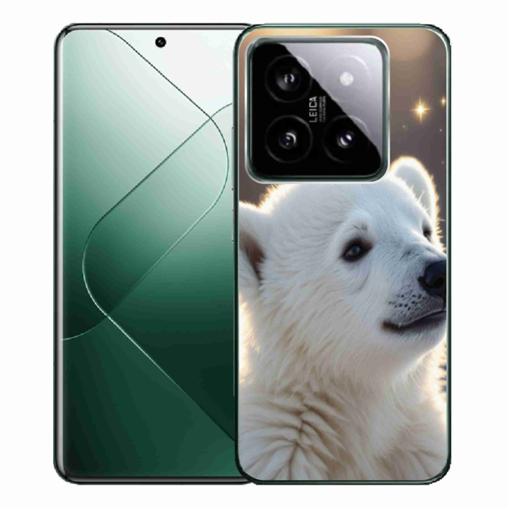 Gél borítás mmCase a Xiaomi 14 Pro-hoz - jegesmedve