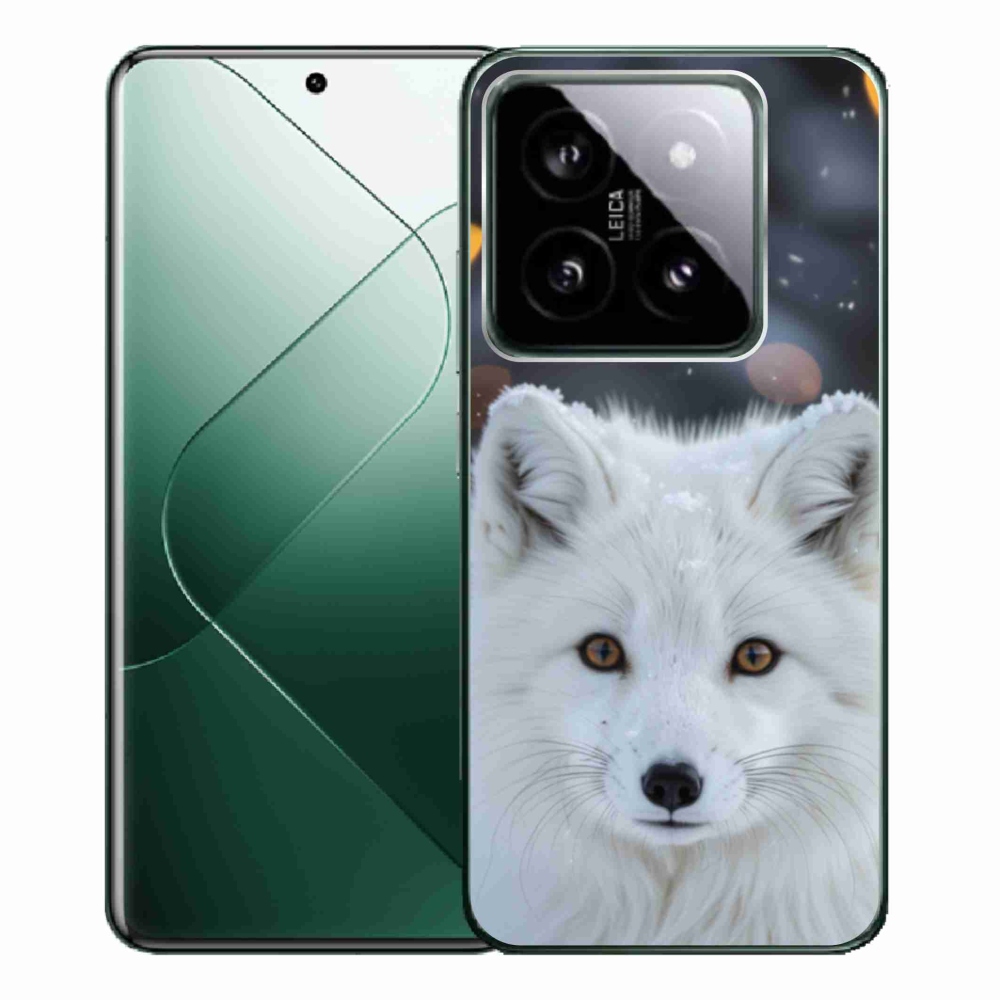 Gél borítás mmCase a Xiaomi 14 Pro-hoz - polár róka