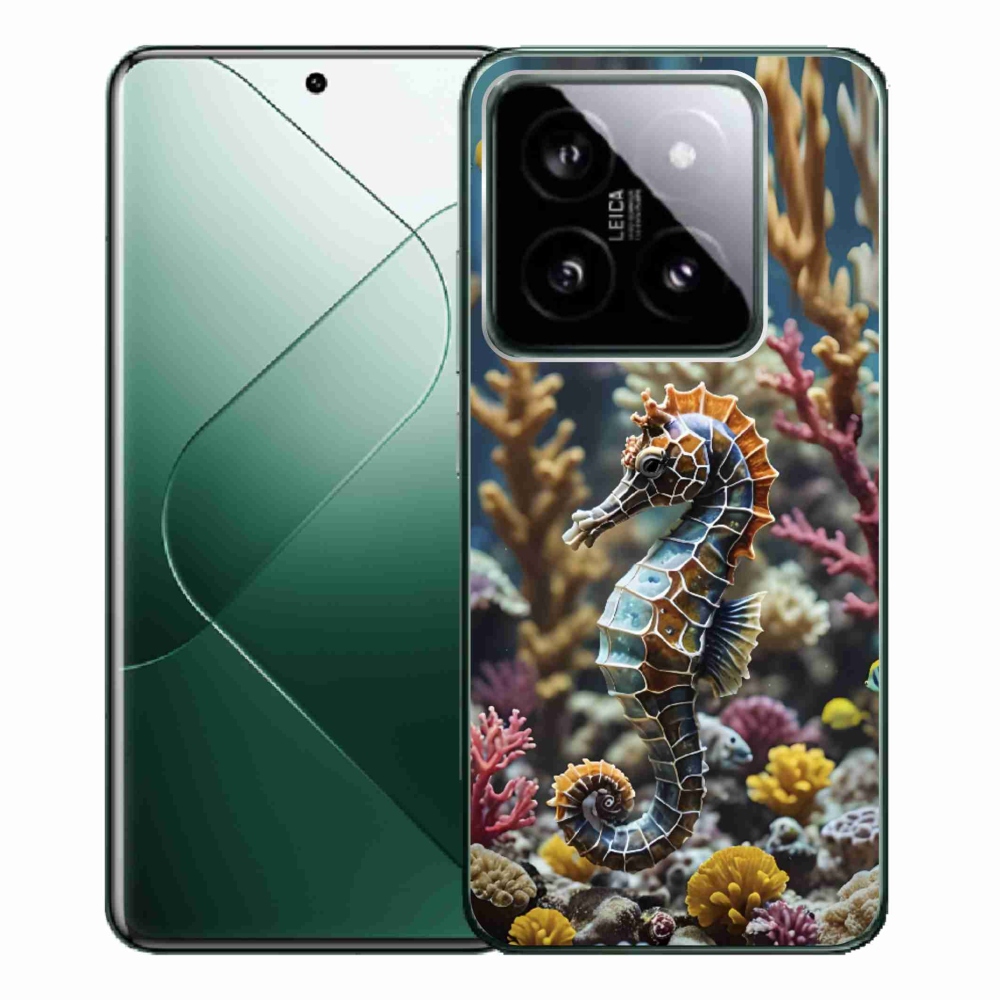 Gél borítás mmCase a Xiaomi 14 Pro-hoz - csikóhal 2