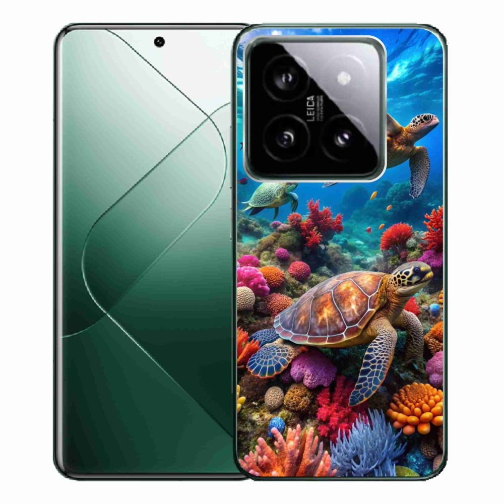 Gél borítás mmCase a Xiaomi 14 Pro számára - Sea World 2