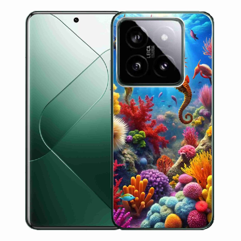 Gél borítás mmCase a Xiaomi 14 Pro számára - Sea World 3