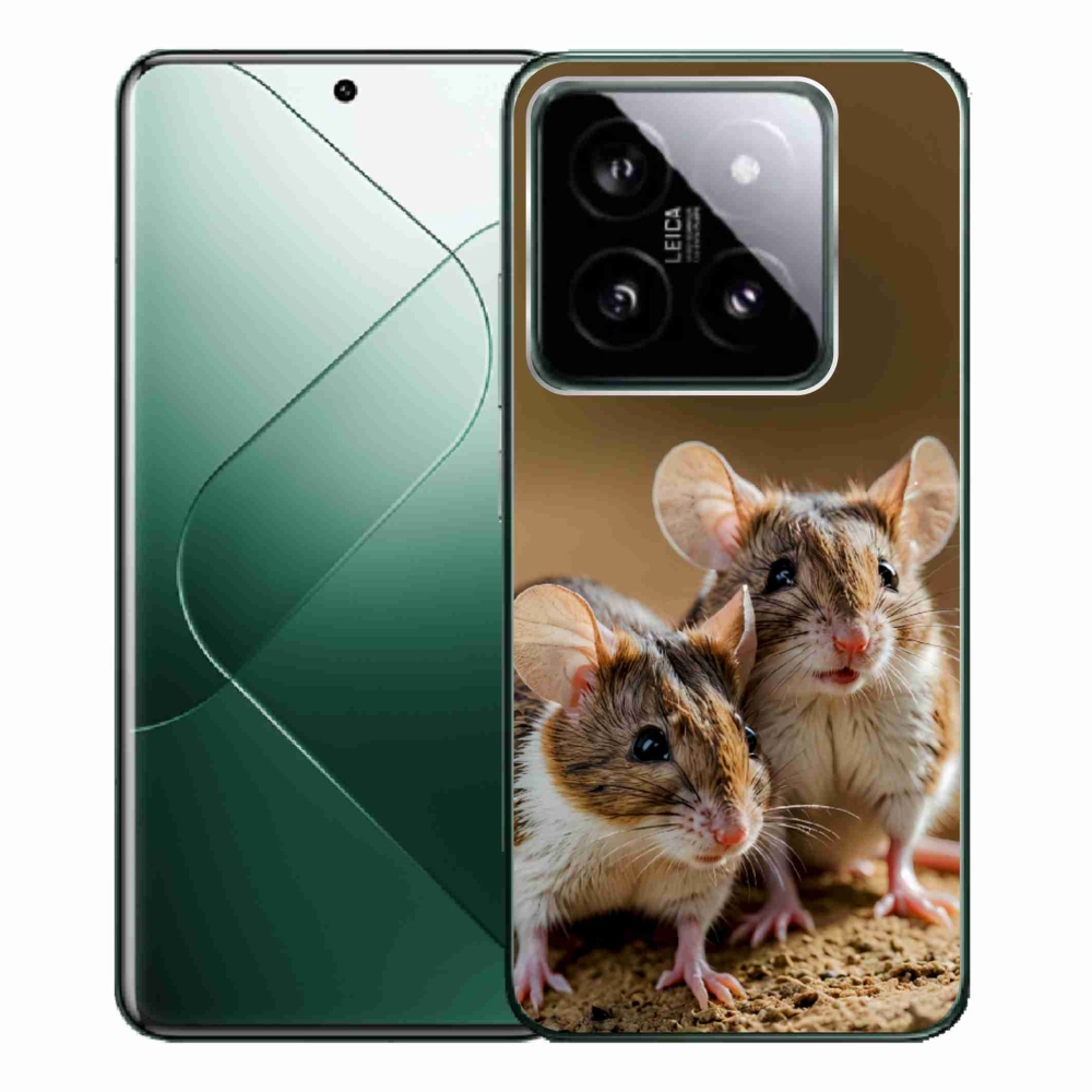 Gél borítás mmCase a Xiaomi 14 Pro - egér duóhoz