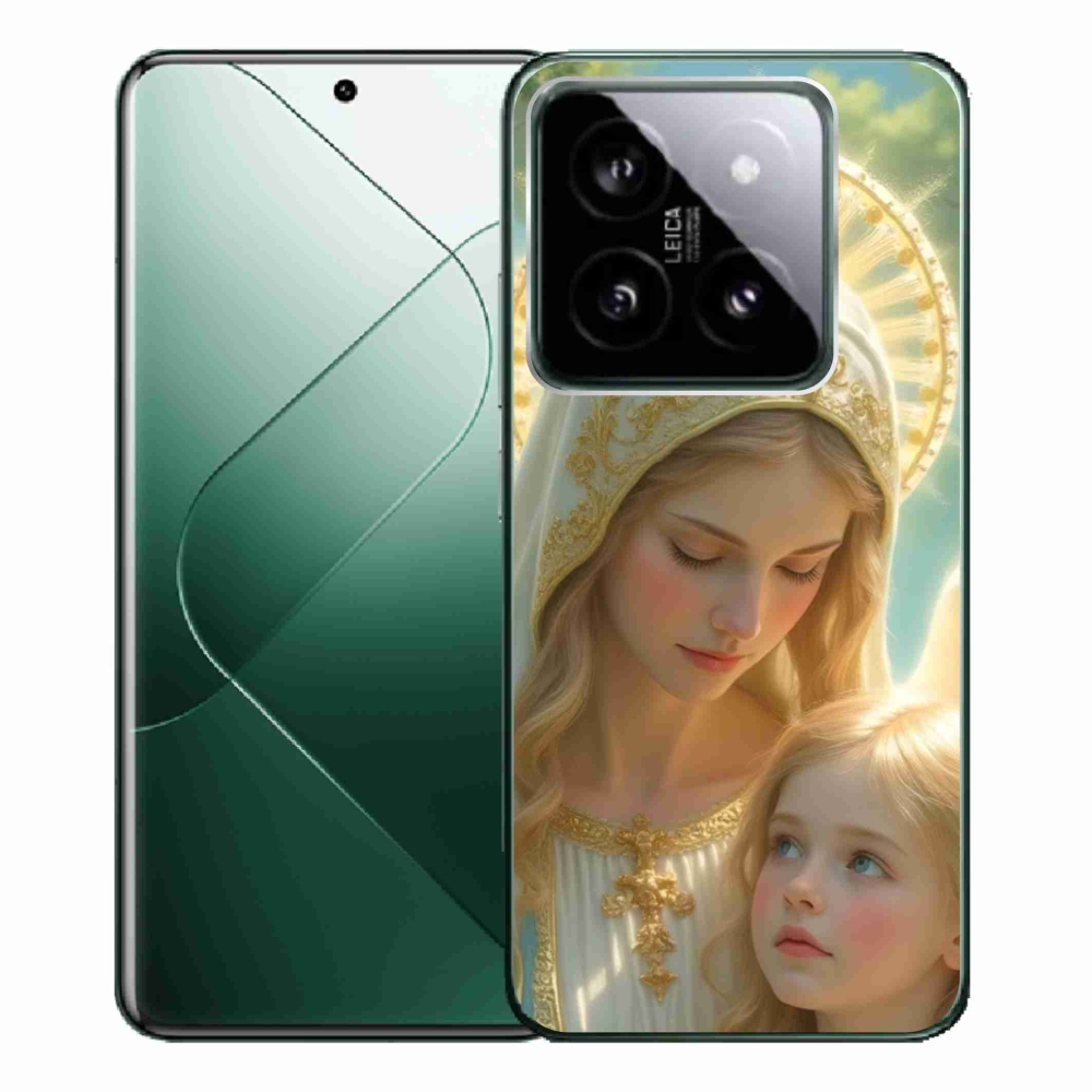 Gél borító mmCase a Xiaomi 14 Pro számára - vallási téma 2