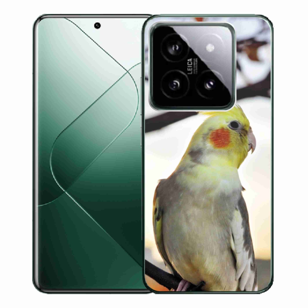 Gél borítás mmCase a Xiaomi 14 Pro-hoz - papagáj korela