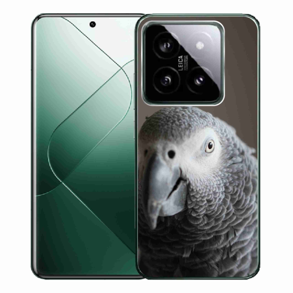 Zselés borítás mmCase a Xiaomi 14 Pro-hoz - parrot jacko 2