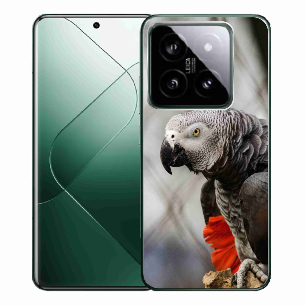 Zselés borítás mmCase a Xiaomi 14 Pro-hoz - parrot jacko 3
