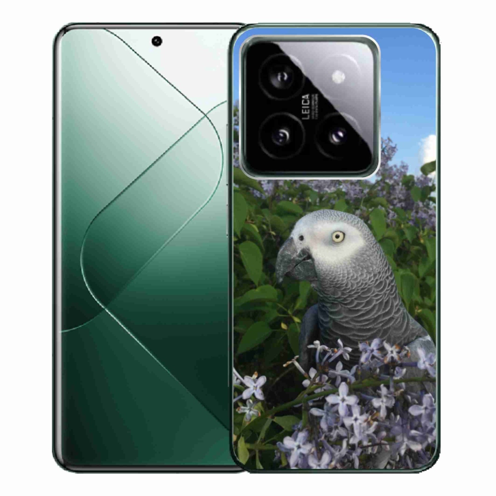 Gél borítás mmCase a Xiaomi 14 Pro-hoz - papagáj jacko