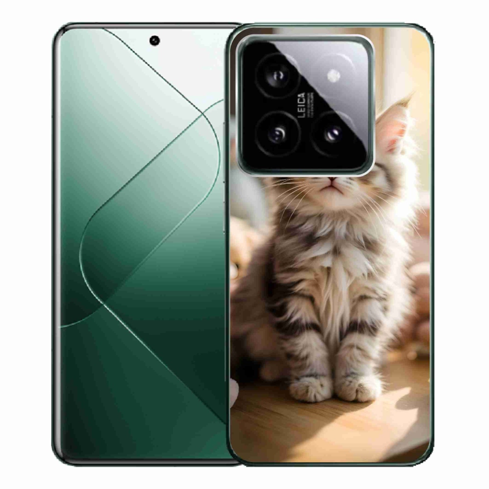 Gél borítás mmCase a Xiaomi 14 Pro-hoz - aranyos cica 10