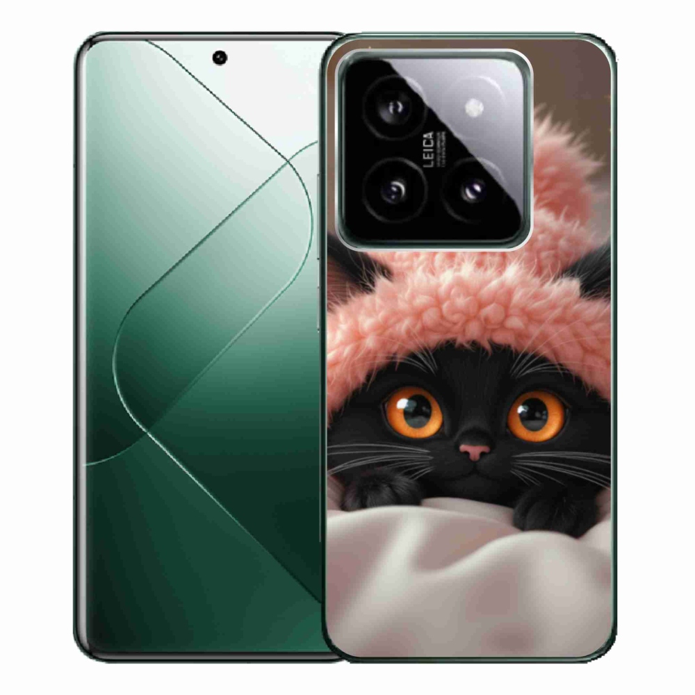 Gél borító mmCase a Xiaomi 14 Pro-hoz - aranyos cica 7