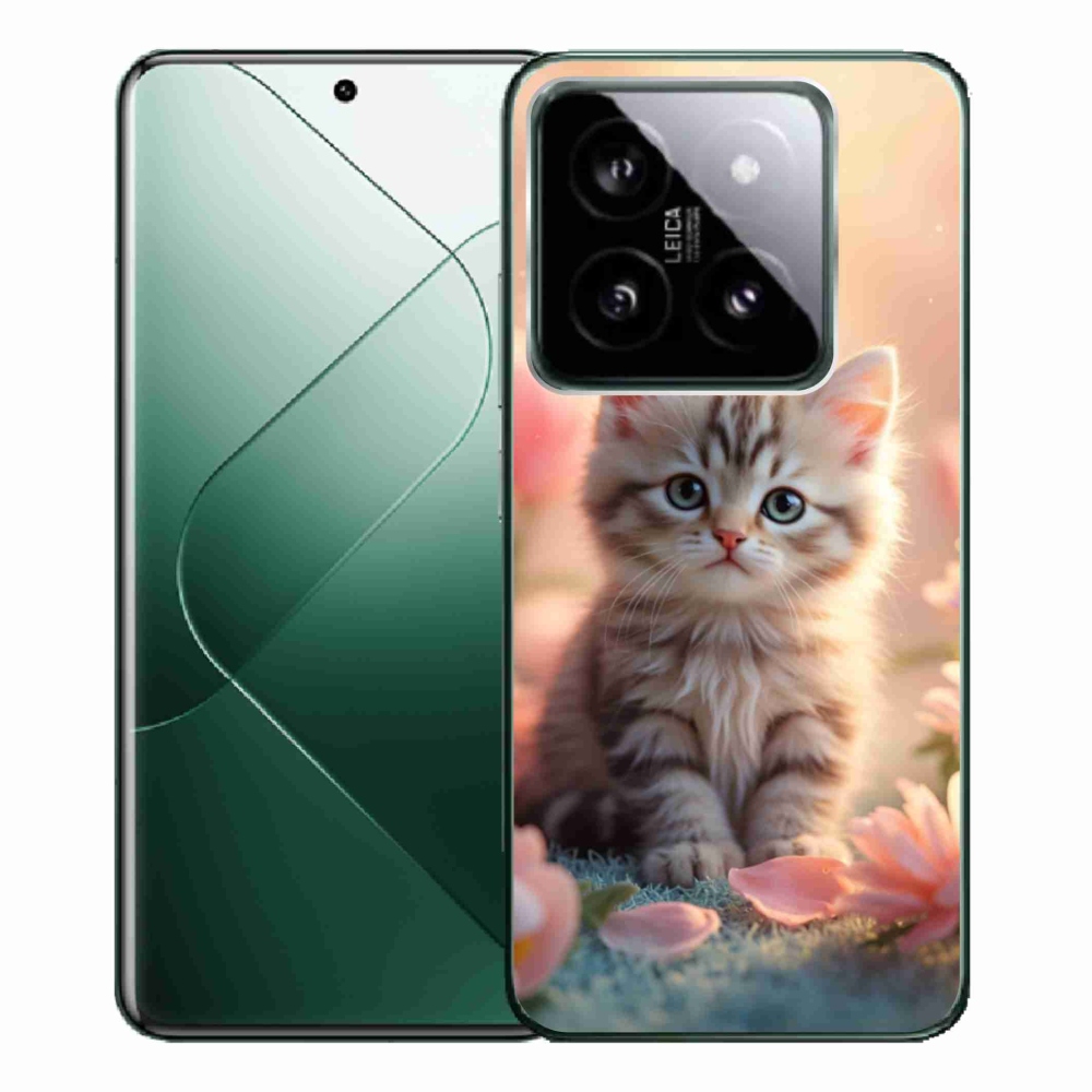 Gél borítás mmCase a Xiaomi 14 Pro-hoz - aranyos cica 8