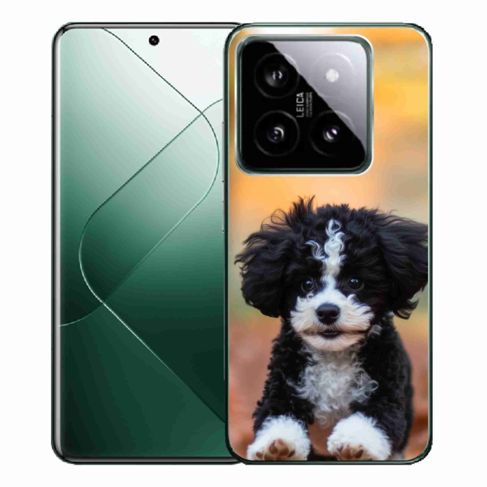 Gél borítás mmCase a Xiaomi 14 Pro-hoz - aranyos kiskutya 2