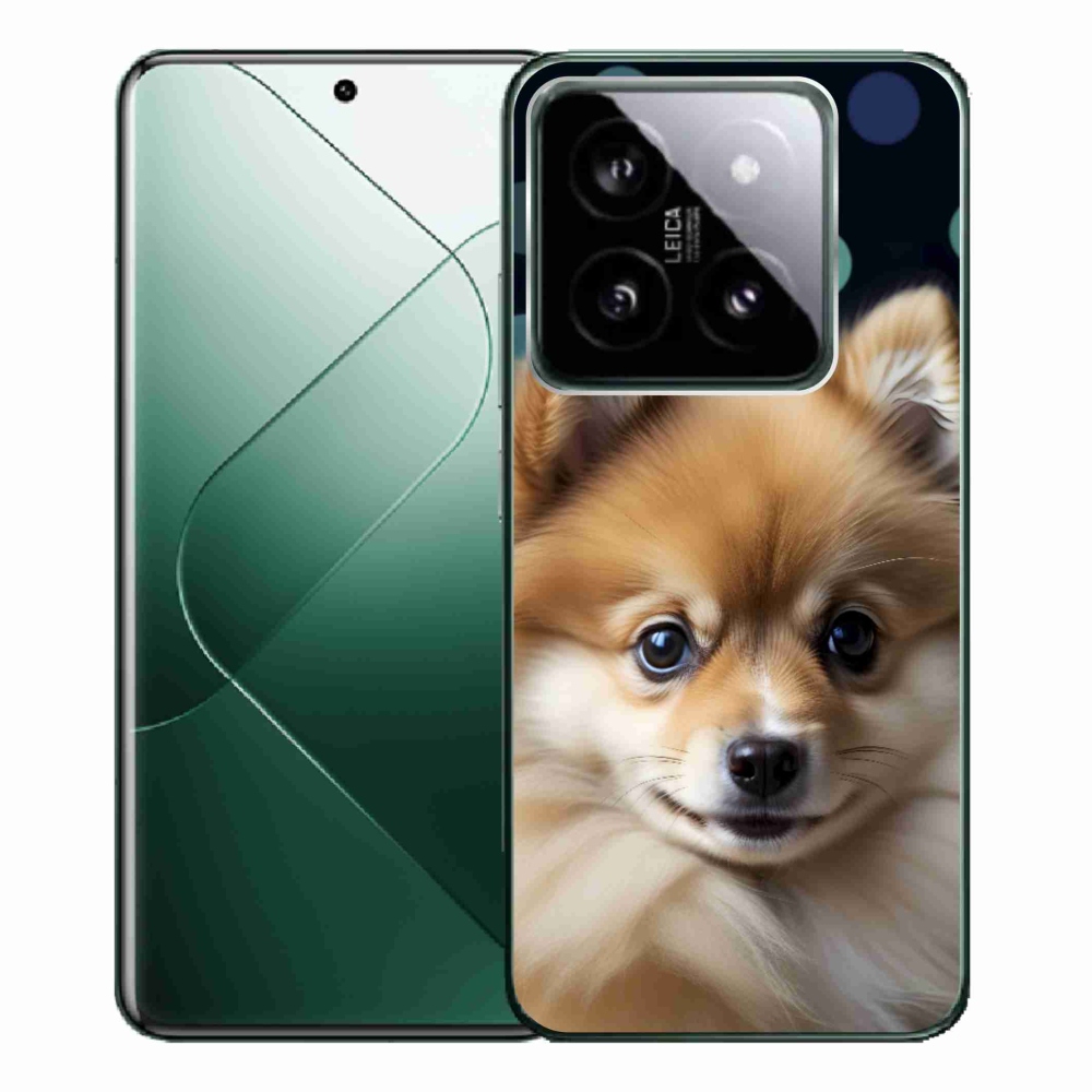 Gél borító mmCase a Xiaomi 14 Pro-hoz - aranyos pomerániai