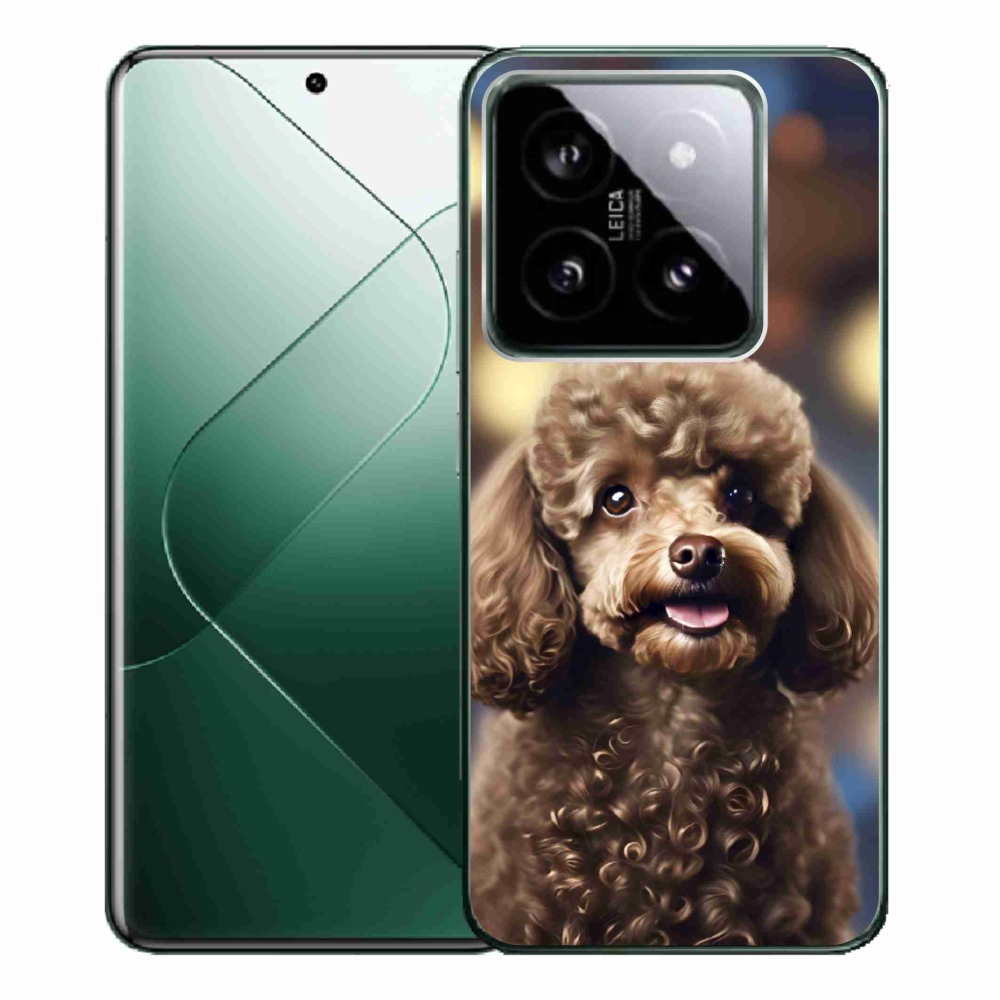 Gél borítás mmCase a Xiaomi 14 Pro számára - aranyos uszkár
