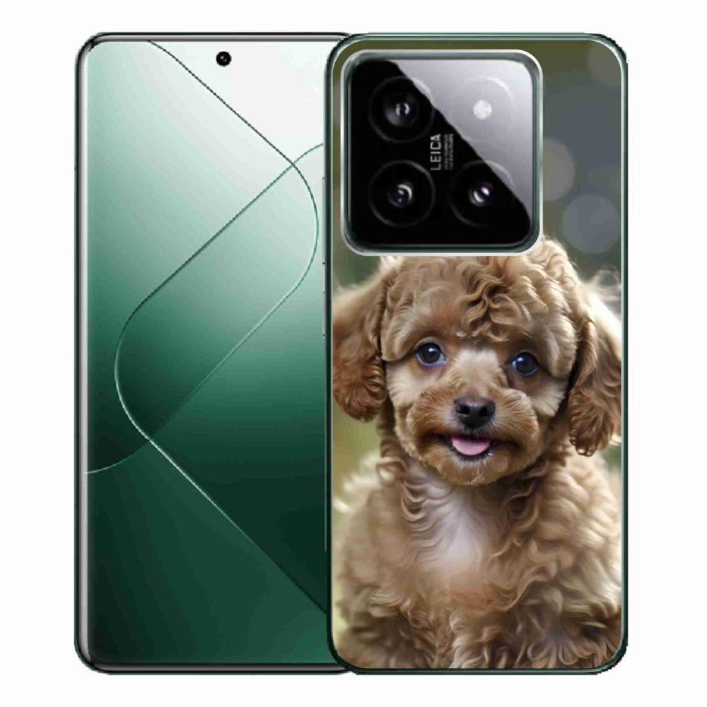 Gél borítás mmCase a Xiaomi 14 Pro számára - aranyos uszkár