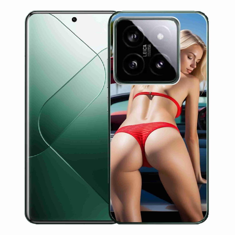 Gél borítás mmCase a Xiaomi 14 Pro-hoz - szexi nő 2