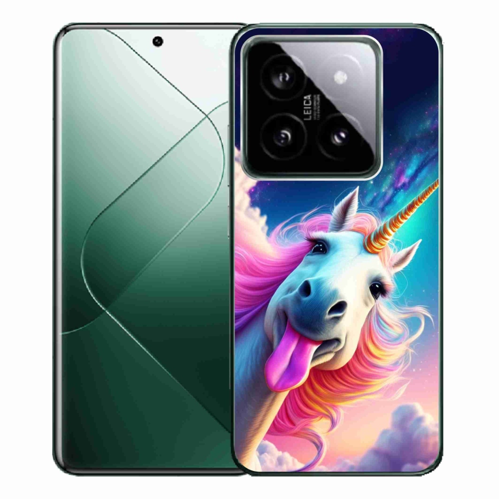 Gél borítás mmCase a Xiaomi 14 Pro-hoz - őrült egyszarvú