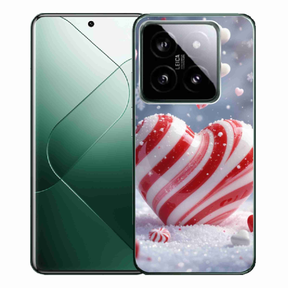 Gél borítás mmCase a Xiaomi 14 Pro számára - édes szív