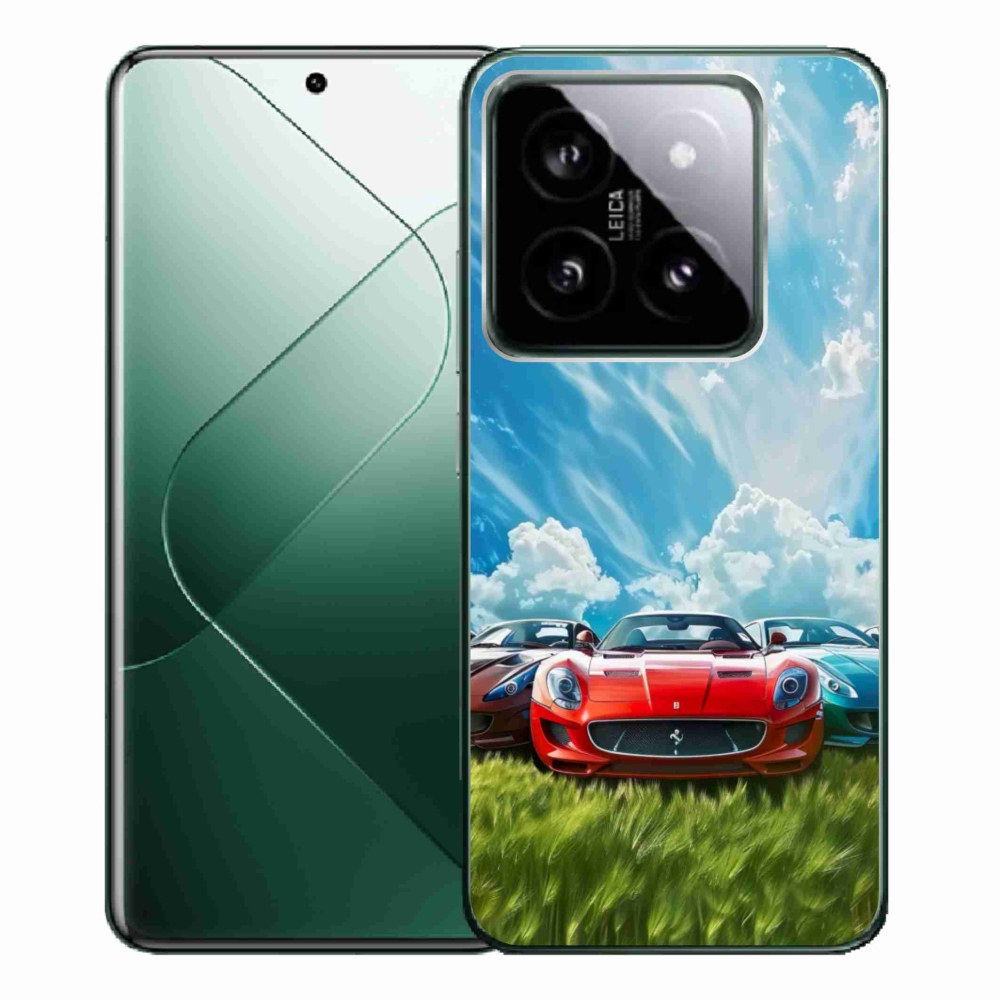 Gél borítás mmCase a Xiaomi 14 Pro-hoz - sportkocsikhoz