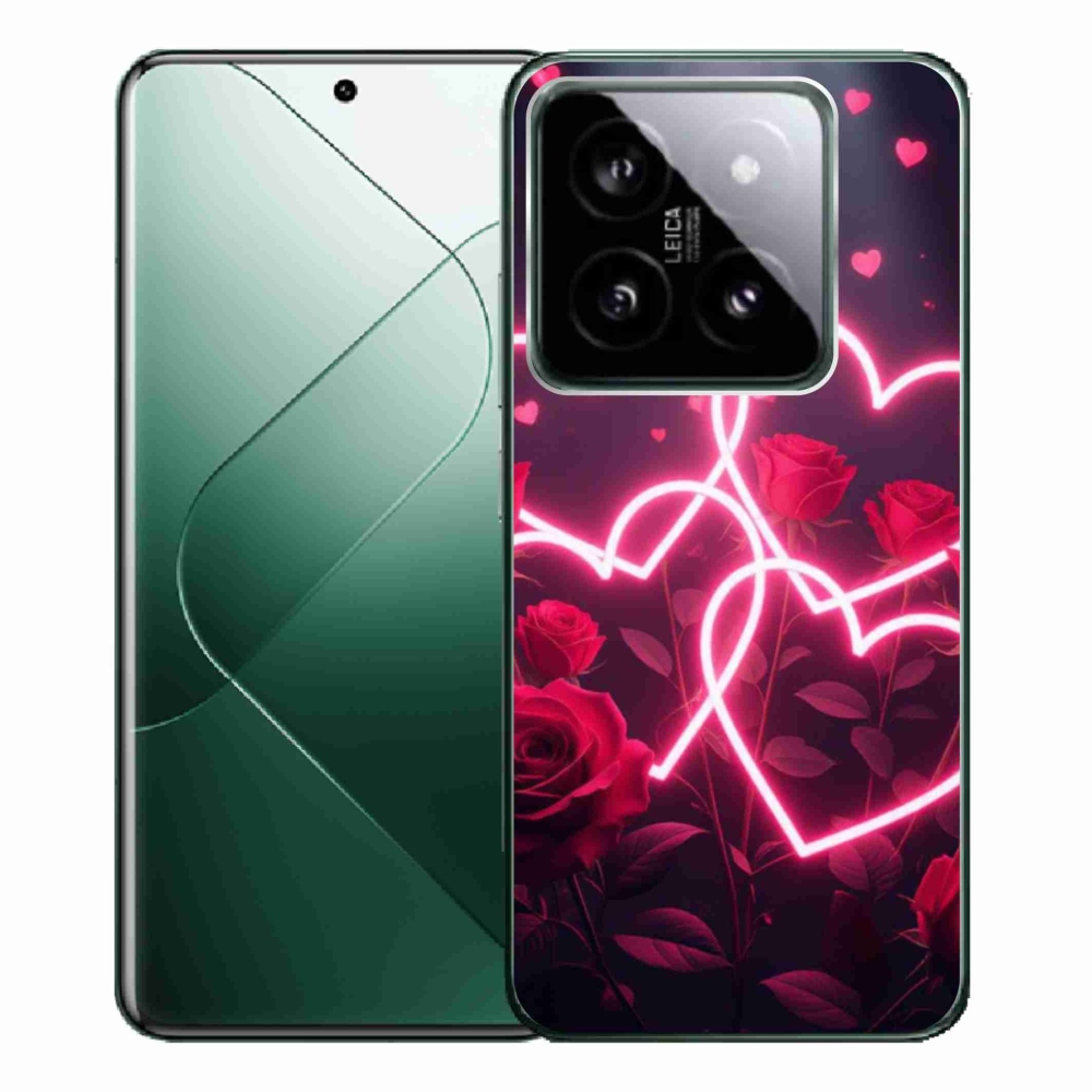 Gél borítás mmCase a Xiaomi 14 Pro számára - Szerelem szíve