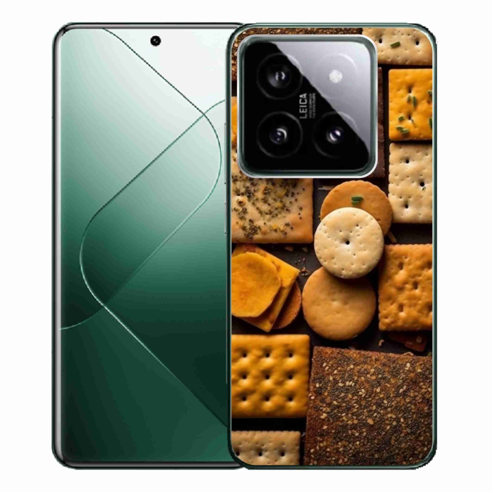 Gél borítás mmCase a Xiaomi 14 Pro-hoz - kekszek