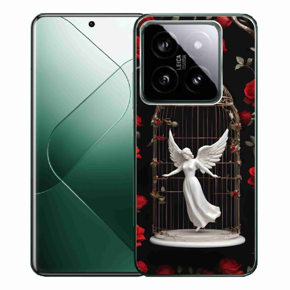 Gél borítás mmCase a Xiaomi 14 Pro számára - csapdába esett angyal
