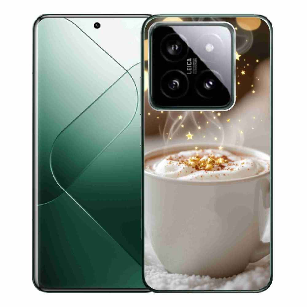 Gél borítás mmCase a Xiaomi 14 Pro számára - Karácsonyi forró ital