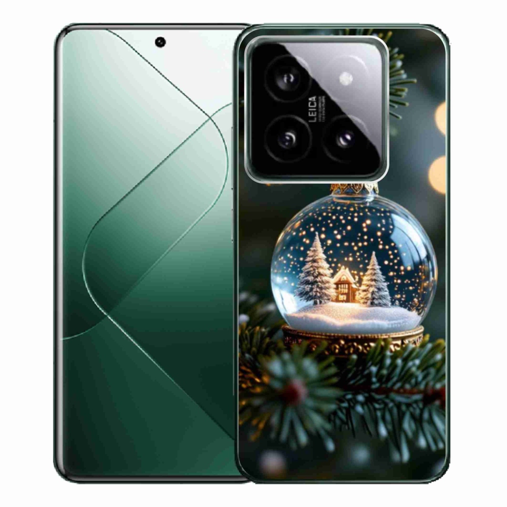 Gél borítás mmCase a Xiaomi 14 Pro számára - Karácsonyi golyók 2