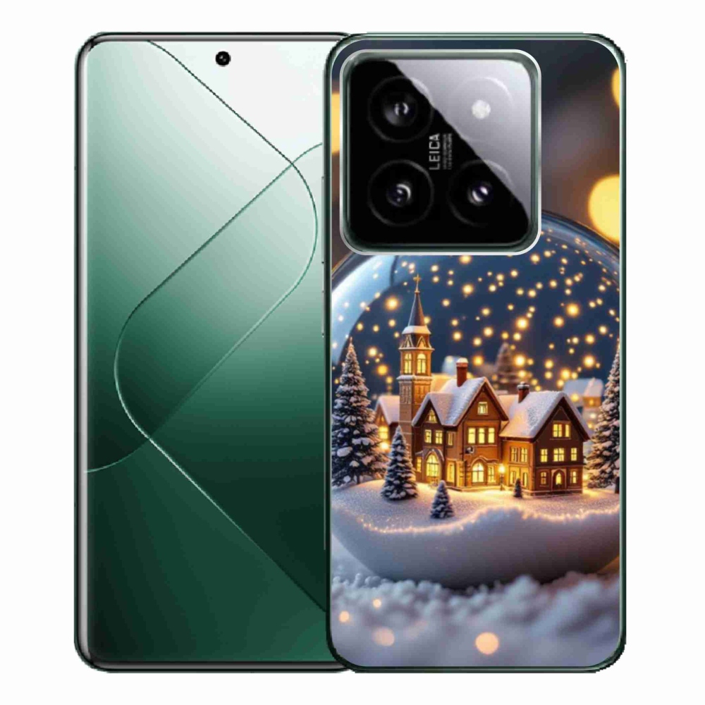 Gél borítás mmCase a Xiaomi 14 Pro számára - Karácsonyi golyók 4