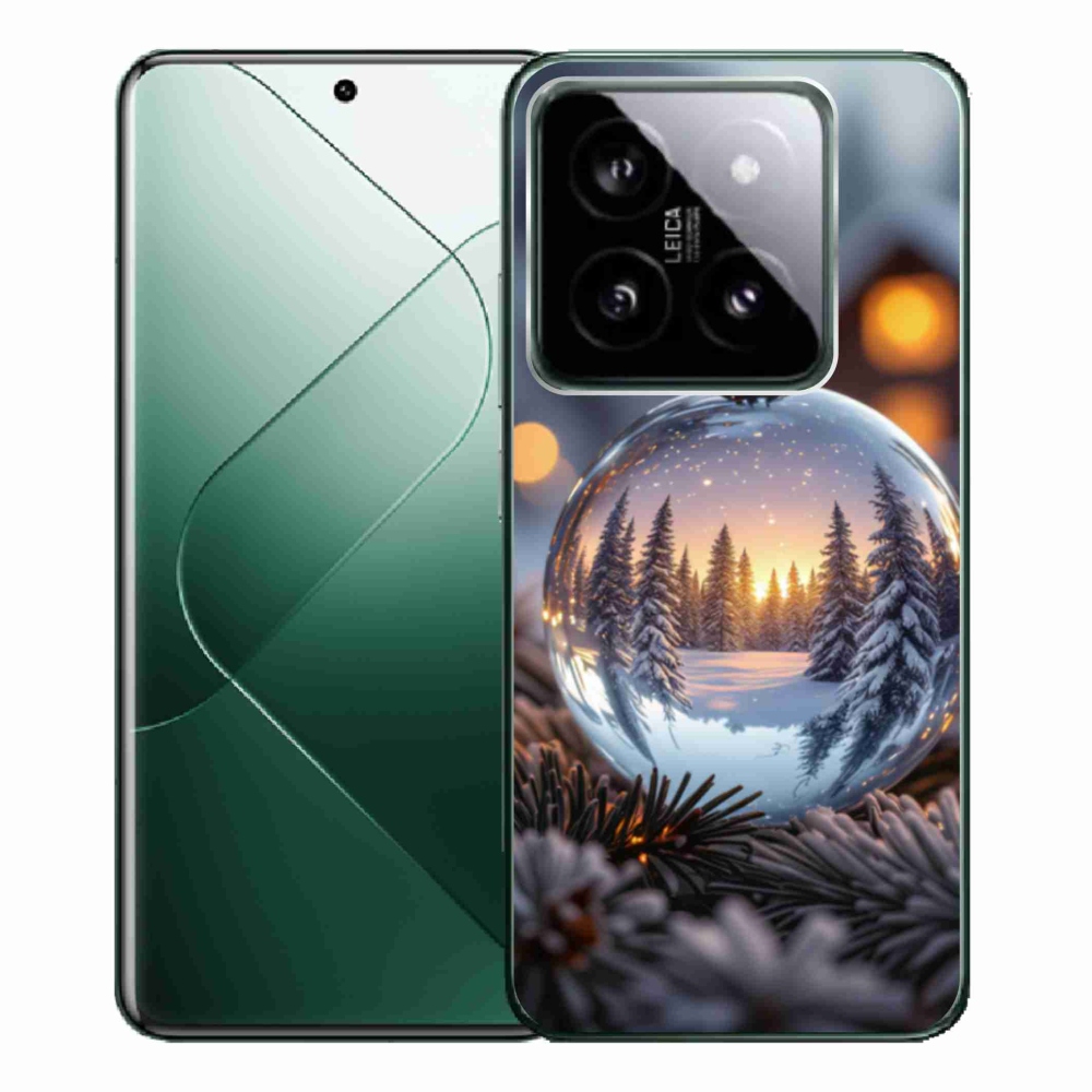 Gél borítás mmCase a Xiaomi 14 Pro számára - karácsonyi dekoráció