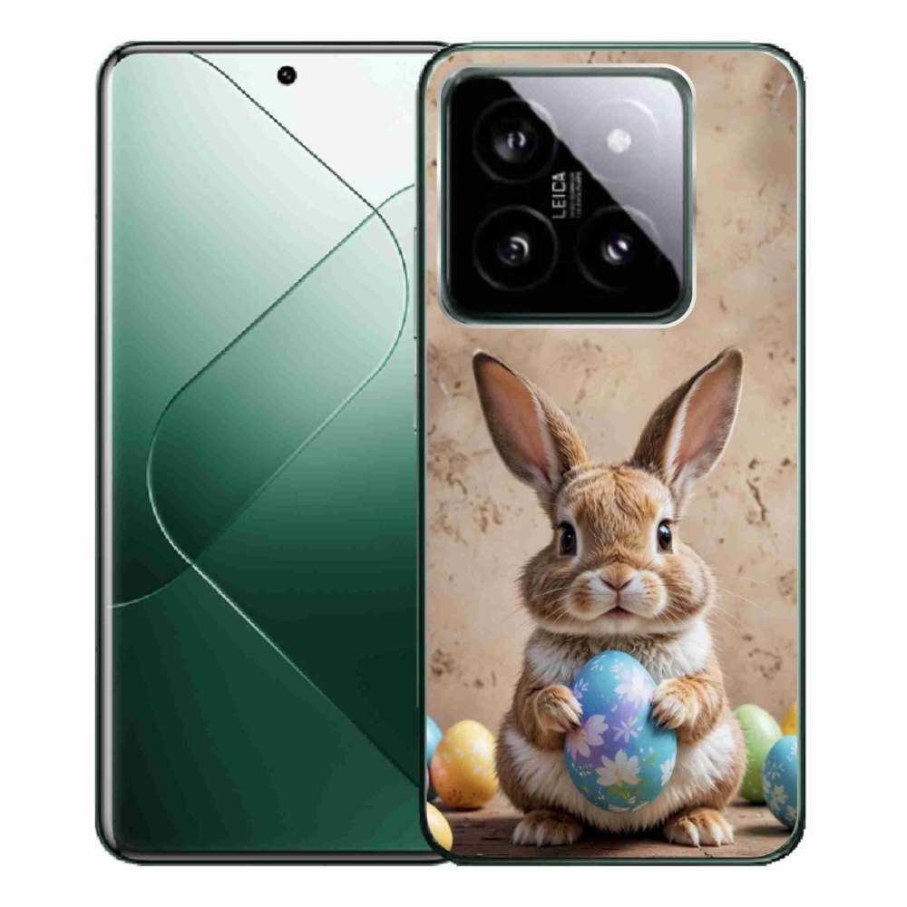 Gél borítás mmCase a Xiaomi 14 Pro számára - Húsvéti nyuszi