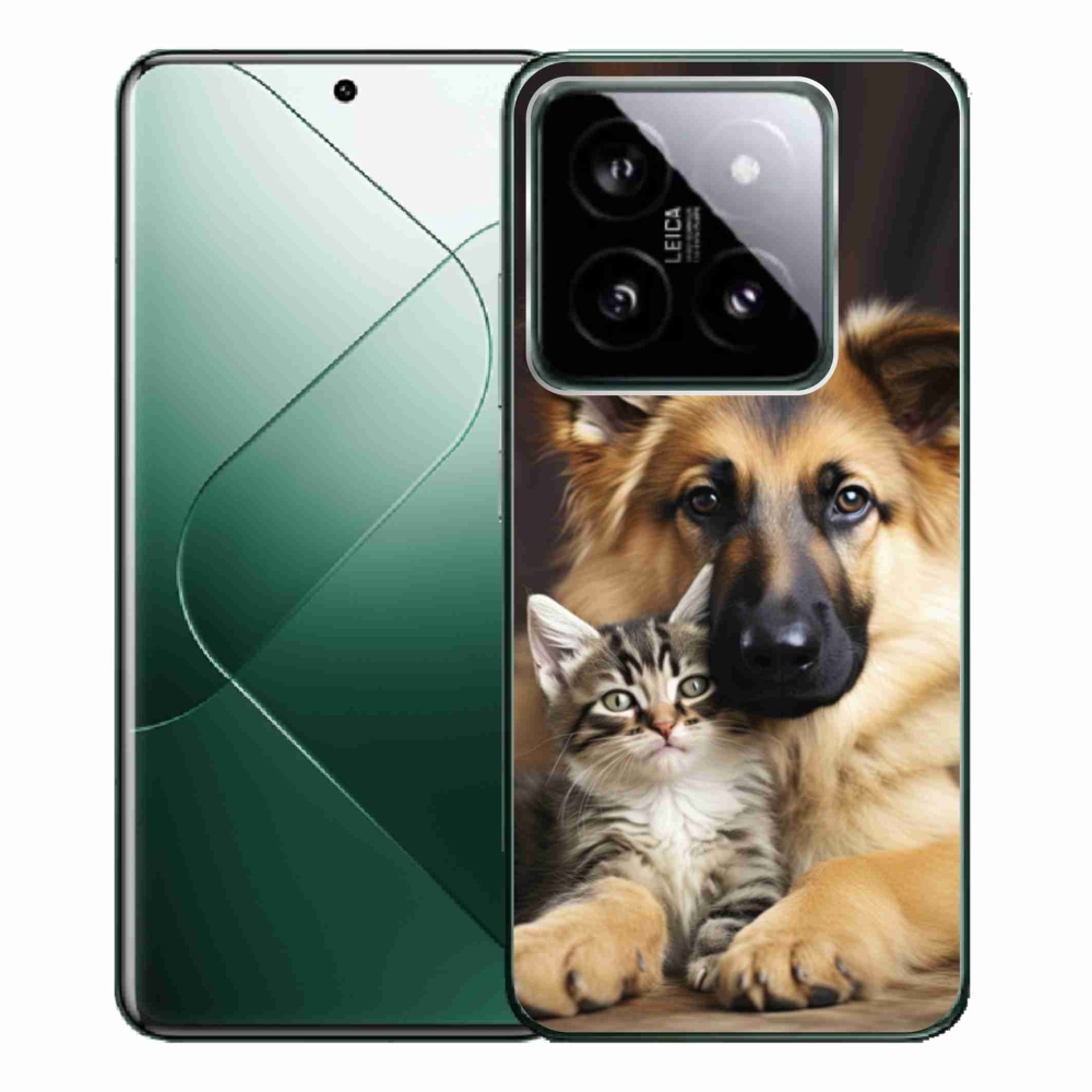 Gél borítás mmCase a Xiaomi 14 Pro számára - állatbarátság