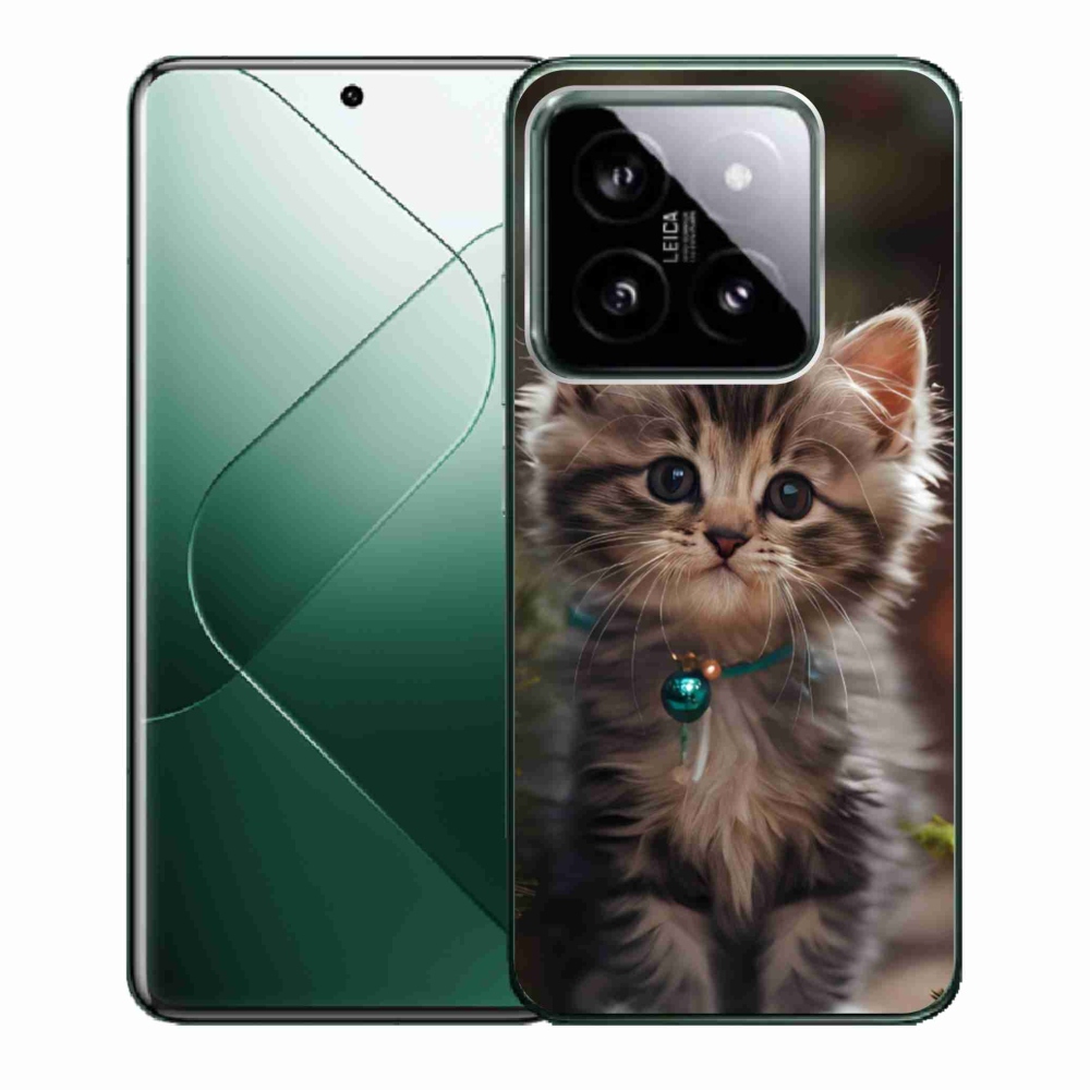 Gél borító mmCase a Xiaomi 14-hez - aranyos cica 11