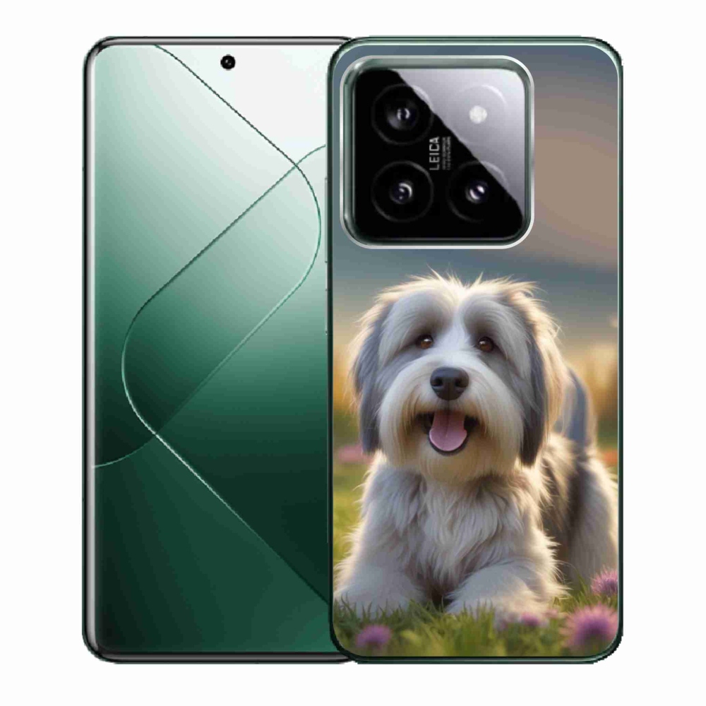 Gél borító mmCase a Xiaomi 14-hez - aranyos havanese kutya