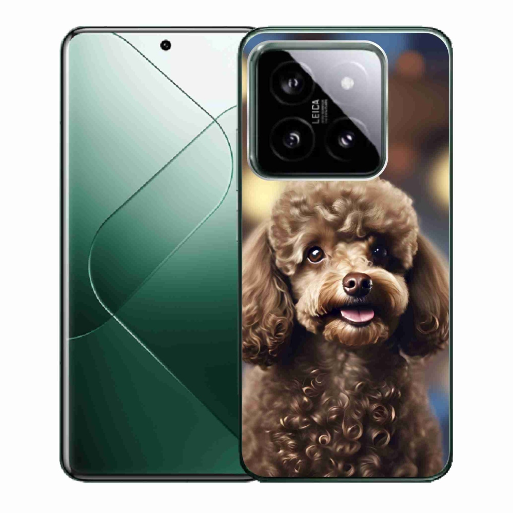 Gél borítás mmCase a Xiaomi 14-hez - aranyos uszkár