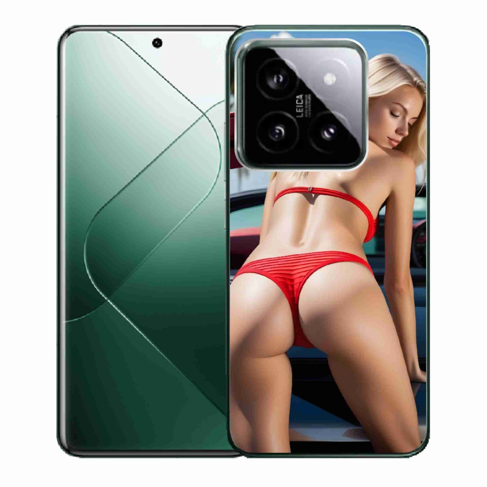 Gél borító mmCase a Xiaomi 14 - szexi nő 2