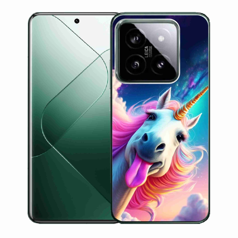 Gél borító mmCase a Xiaomi 14 - őrült egyszarvúhoz