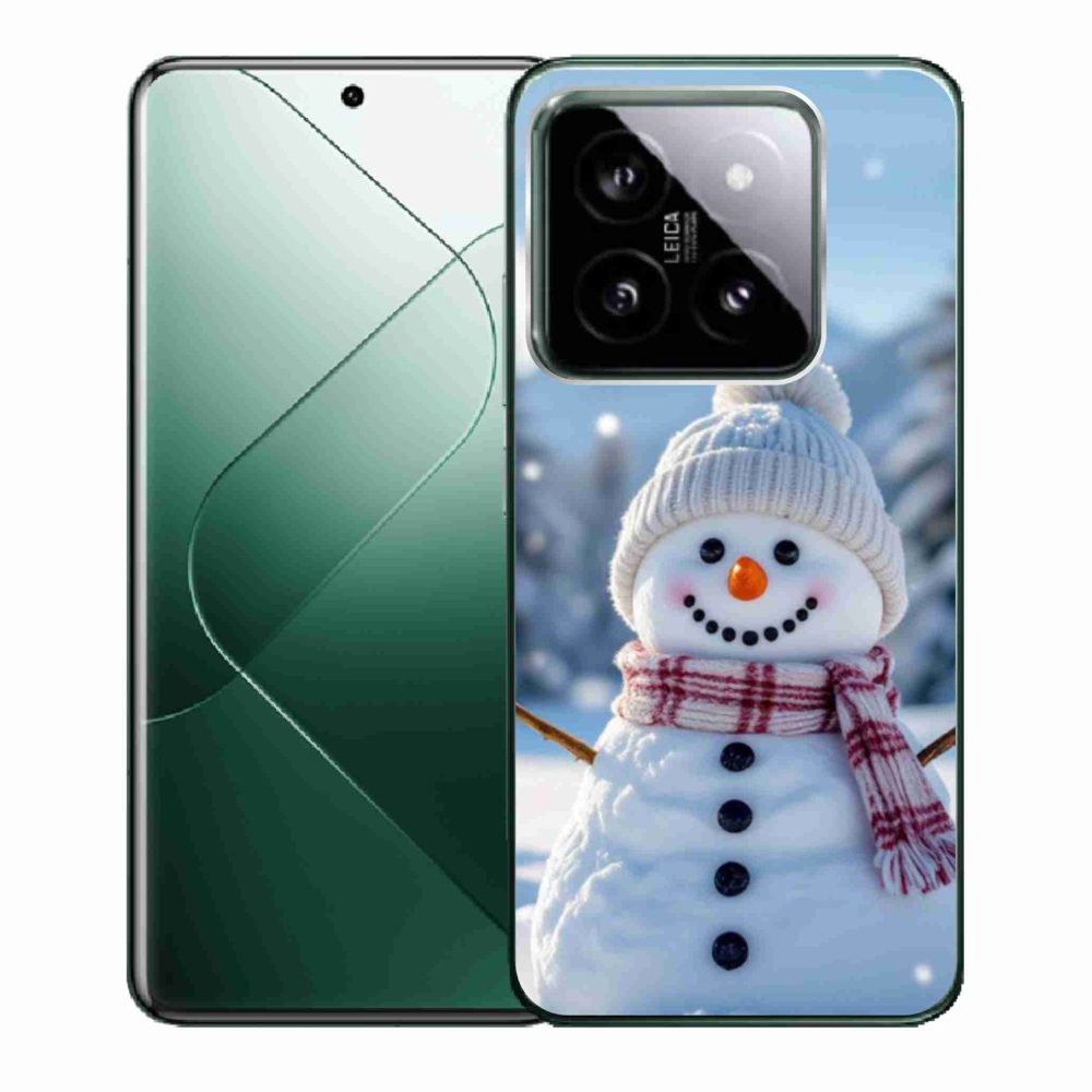 Gél borítás mmCase a Xiaomi 14 - hóember 3 számára