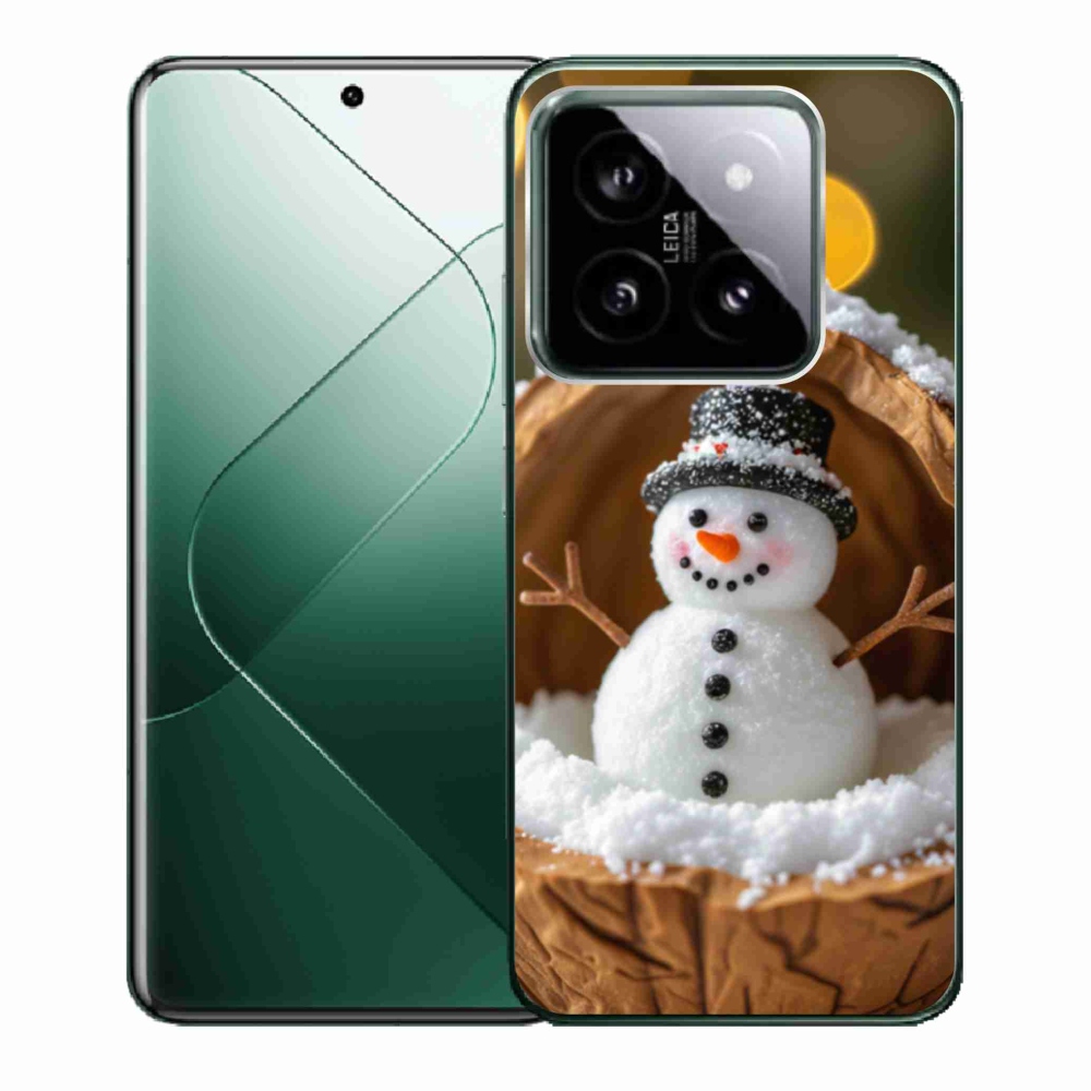 Gél borítás mmCase a Xiaomi 14 - hóember 4 számára