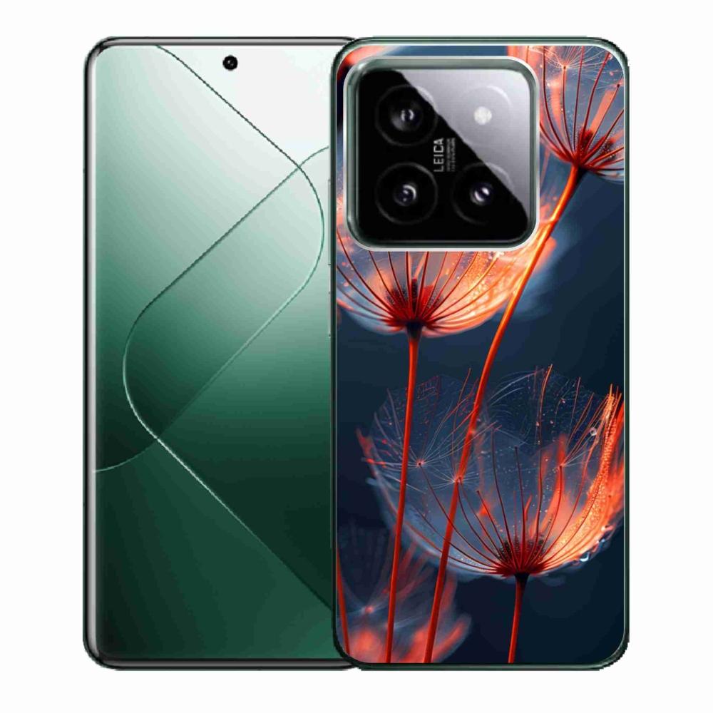 Gél borító mmCase a Xiaomi 14-hez - világító pehely