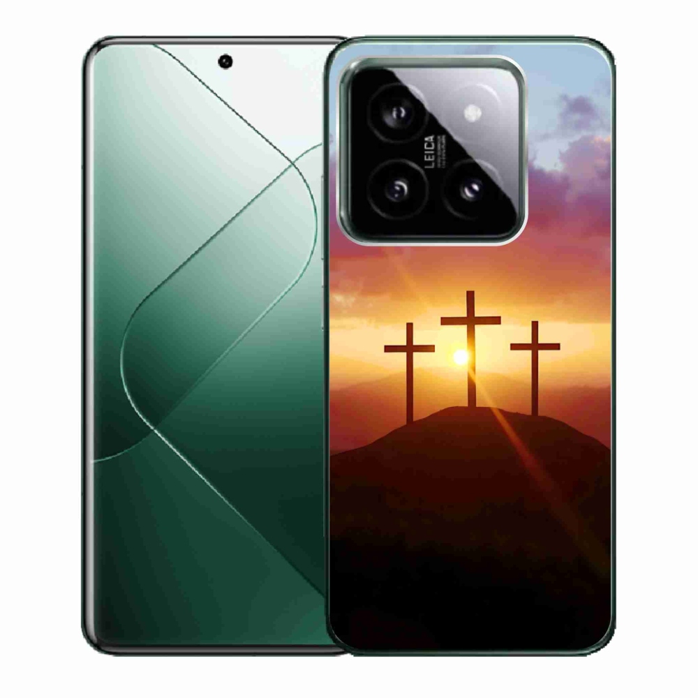 Gél borító mmCase a Xiaomi 14 - három keresztek