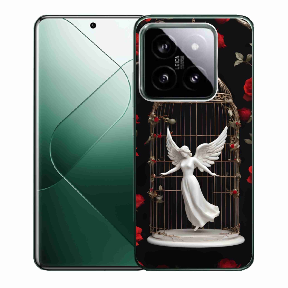 Gél borítás mmCase a Xiaomi 14 - csapdába esett angyalhoz