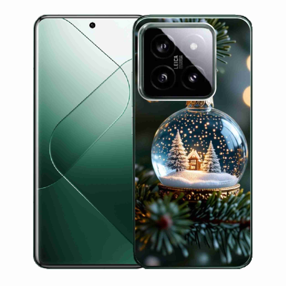 Gél borító mmCase a Xiaomi 14 - Karácsonyi golyók 2