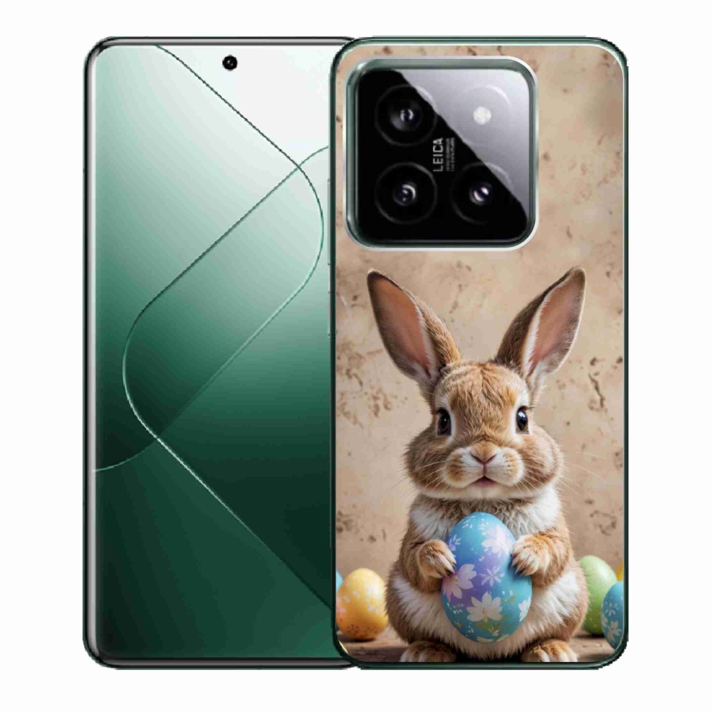 Gél borítás mmCase a Xiaomi 14-hez - Húsvéti nyuszi