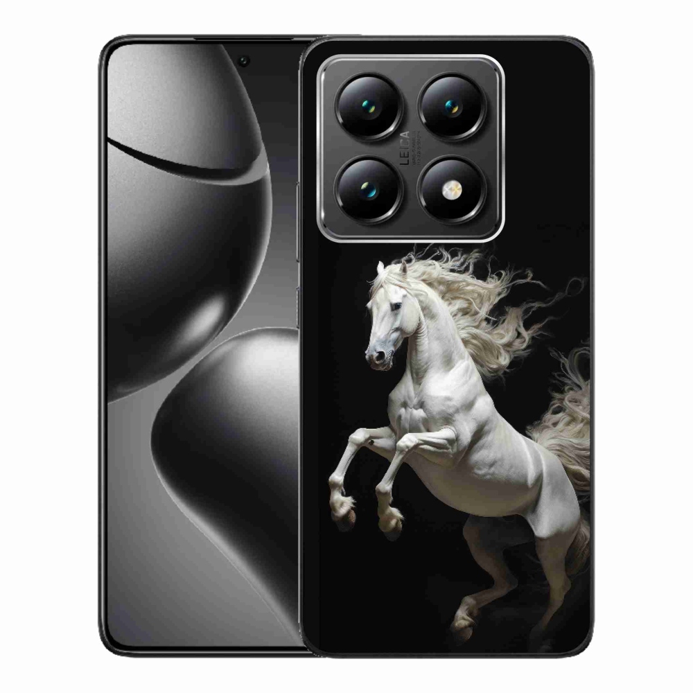 Gél borítás mmCase a Xiaomi 14T-hez - fehér ló 4