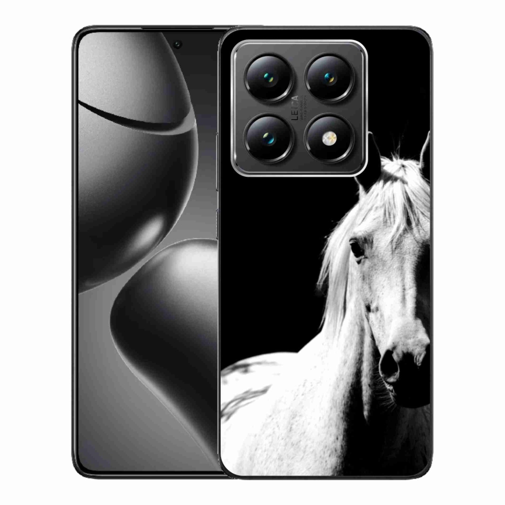 Gél borítás mmCase a Xiaomi 14T-hez - fehér ló 5