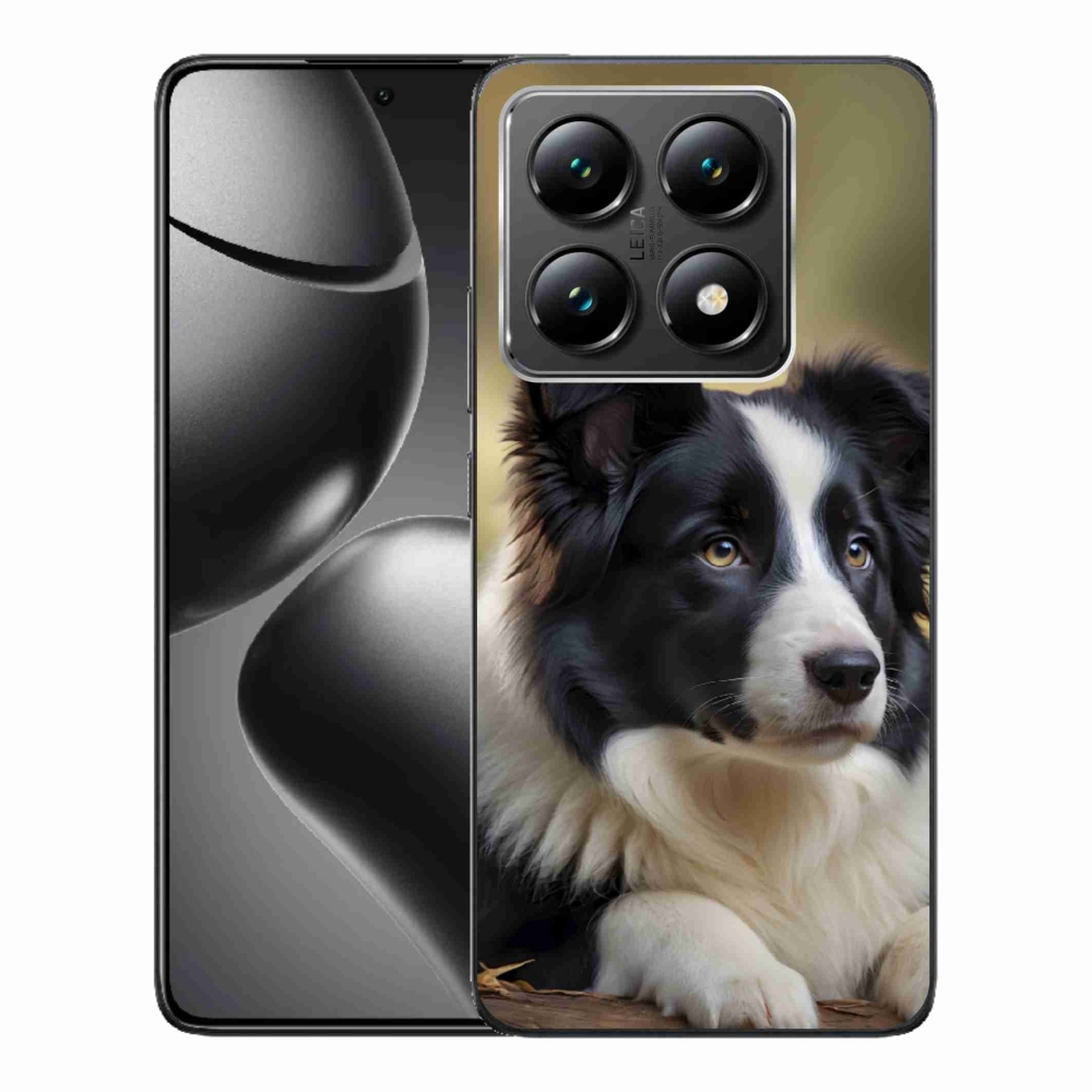 Gél borító mmCase a Xiaomi 14T-hez - border colie 2