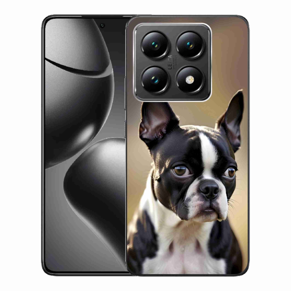 Gél borítás mmCase a Xiaomi 14T számára - Boston Terrier