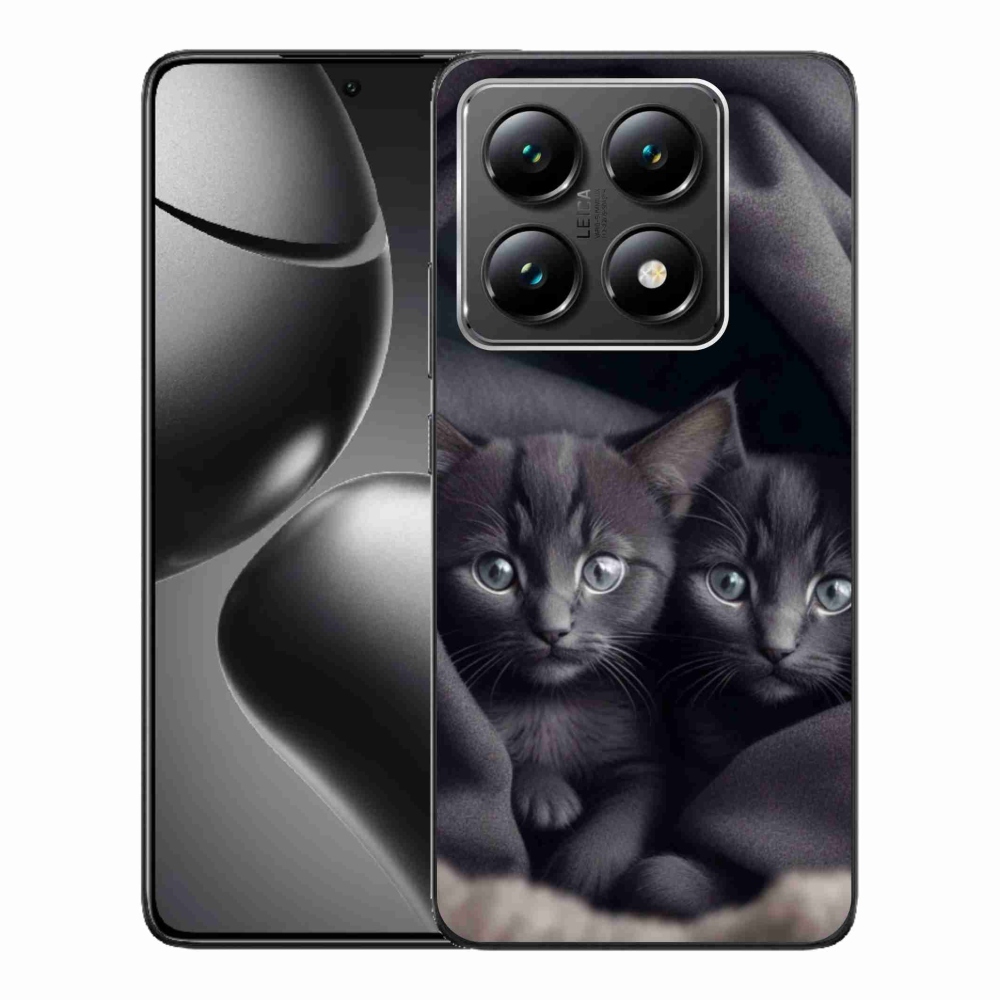 Gél borítás mmCase a Xiaomi 14T számára - cat duo